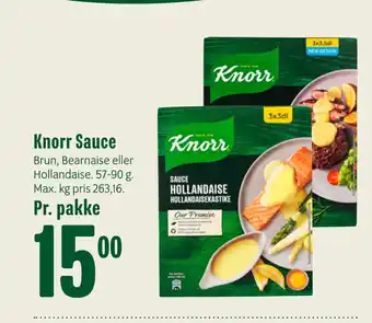 Min Købmand Knorr sauce tilbud