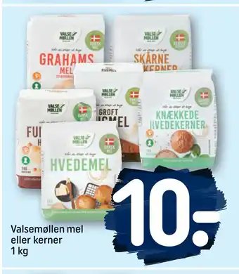 REMA 1000 Valsemøllen mel eller kerner 1 kg tilbud