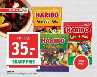 SPAR Haribo tilbud