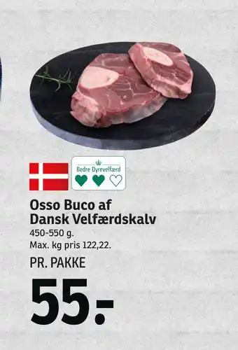 SPAR Osso buco af dansk velfærdskalv tilbud