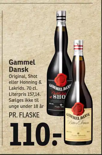 SPAR Gammel dansk tilbud
