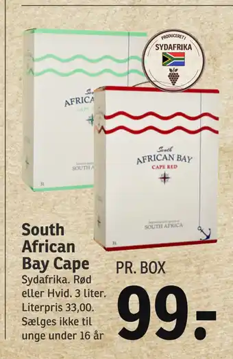 SPAR South african bay cape tilbud
