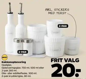 Køkkenopbevaring