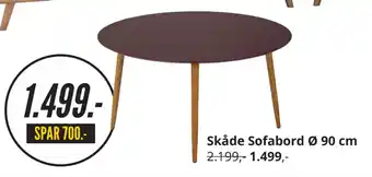 My Home Skåde sofabord ø 90 cm tilbud