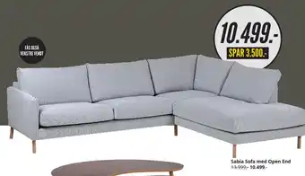 My Home Sabia sofa med open end tilbud