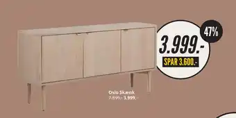 My Home Oslo skænk tilbud