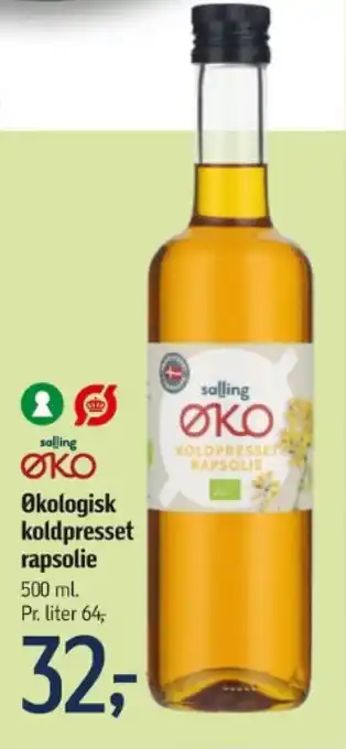Føtex Økologisk koldpresset rapsolie tilbud