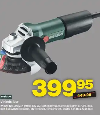 Bauhaus metabo Vinkelsliber tilbud