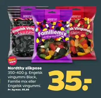 Netto Nordthy slikpose tilbud
