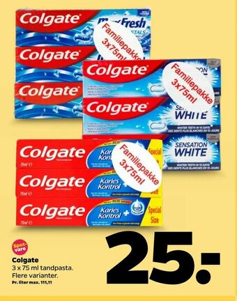 Netto Colgate tilbud
