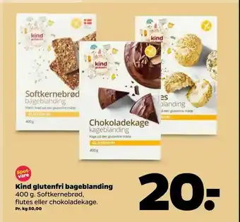 Netto Kind glutenfri bageblanding tilbud