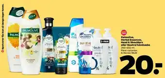 Netto Palmolive, Herbal Essences, Head & Shoulders eller Neutral håndsæbe tilbud
