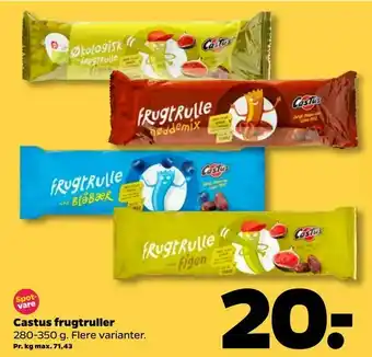 Netto Castus frugtruller tilbud