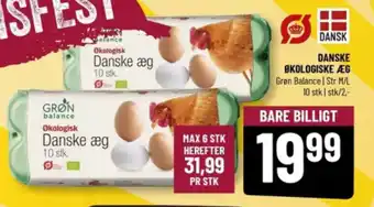 Løvbjerg DANSKE ØKOLOGISKE ÆG tilbud