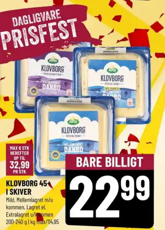 Løvbjerg KLOVBORG 45+ I SKIVER tilbud