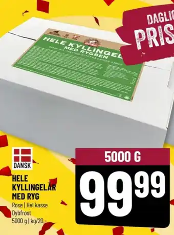 Løvbjerg HELE KYLLINGELAR MED RYG tilbud