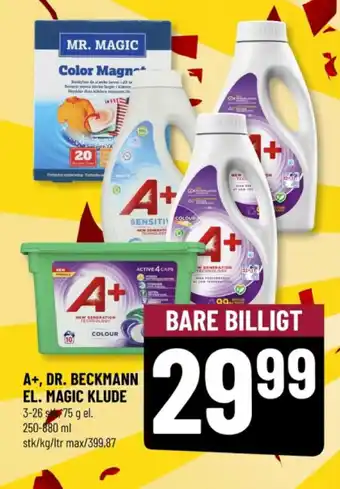 A+, DR. BECKMANN EL. MAGIC KLUDE
