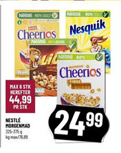 Løvbjerg NESTLÉ MORGENMAD tilbud