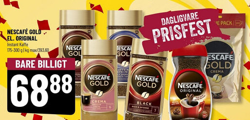Løvbjerg NESCAFÉ GOLD EL. ORIGINAL tilbud