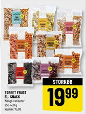 Løvbjerg TØRRET FRUGT EL. SNACK tilbud