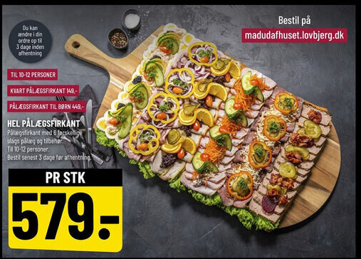 Løvbjerg HEL PÅLÆGSFIRKANT tilbud