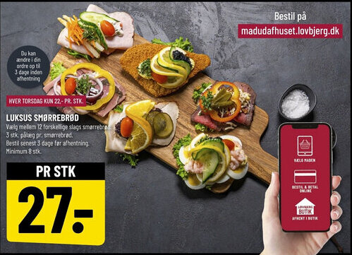 Løvbjerg LUKSUS SMØRREBRØD tilbud