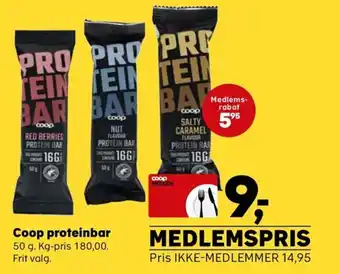 Coop.dk Coop proteinbar tilbud