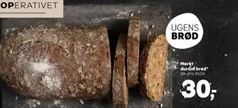 Mørkt durum brød