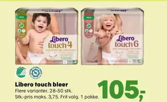 Libero touch bleer