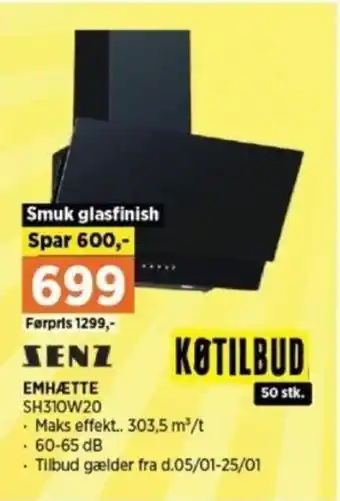 EMHÆTTE SH310W20