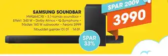 Expert SAMSUNG SOUNDBAR tilbud