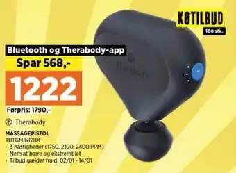 Power MASSAGEPISTOL tilbud