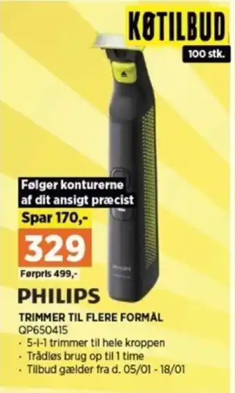 Power TRIMMER TIL FLERE FORMÅL tilbud