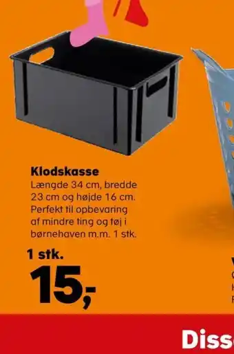 Klodskasse