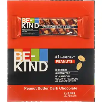 Fleggaard Be-kind peanutbutter & dark chokolate 12x41g tilbud