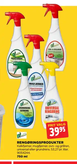jem & fix Rengøringsprodukter tilbud