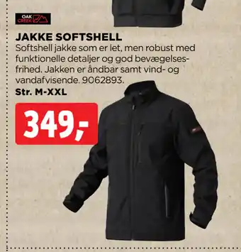 jem & fix Jakke softshell tilbud