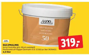 jem & fix Gulvmaling tilbud