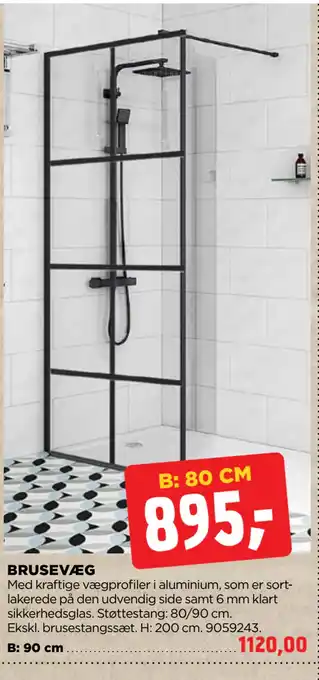 jem & fix Brusevæg tilbud