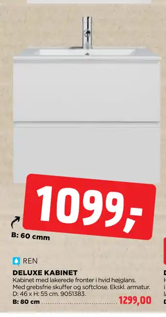 jem & fix Deluxe kabinet tilbud