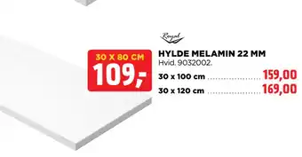 jem & fix Hylde melamin 22 mm tilbud