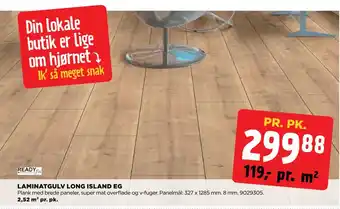 jem & fix Laminatgulv long island eg tilbud