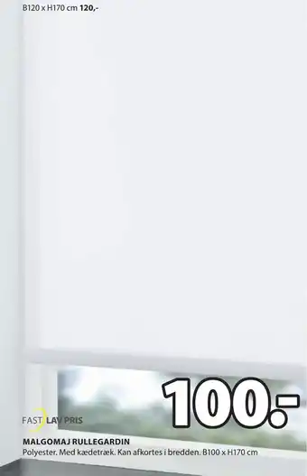 JYSK Malgomaj rullegardin tilbud