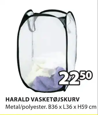 JYSK Harald vasketøjskurv tilbud