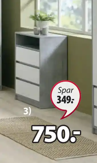 JYSK Kommode tilbud