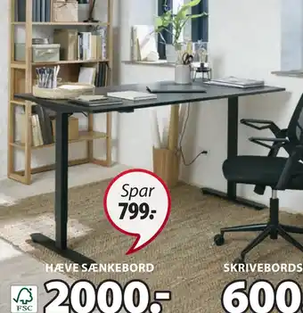 Svaneke hæve sænkebord