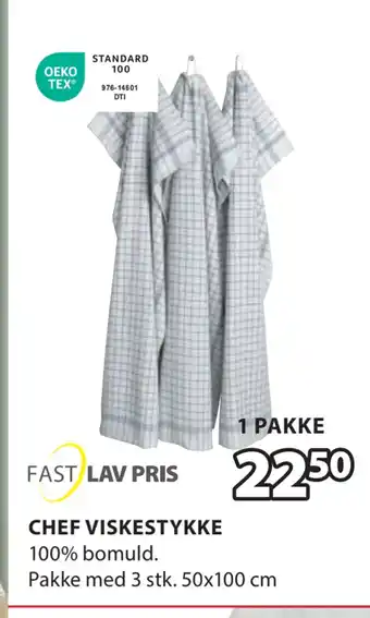 JYSK Chef viskestykke tilbud