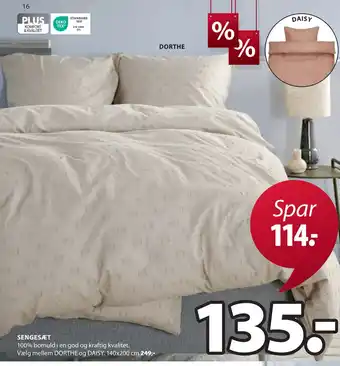 JYSK Sengesæt tilbud