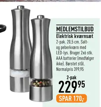Imerco Elektrisk kværnsæt tilbud
