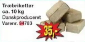 Harald Nyborg Træbriketter ca. 10 kg tilbud